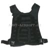 Taktická vesta MOLLE light černá Warrior  Airsoft