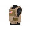 Taktická vesta PT Tactical Body Armor - COYOTE - ACM  Airsoft