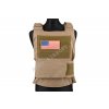 Taktická vesta PT Tactical Body Armor - COYOTE - ACM  Airsoft