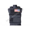 Taktická vesta PT Tactical Body Armor - Black - ACM  Airsoft