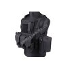 Taktická vesta Plate Carrier Side Cummerbund System Black - GFC  Airsoft