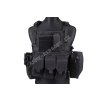Taktická vesta Plate Carrier Side Cummerbund System Black - GFC  Airsoft