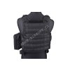 Taktická vesta Plate Carrier Side Cummerbund System Black - GFC  Airsoft