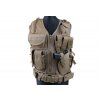Taktická vesta modulární - Coyote GFC  Airsoft