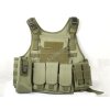 Taktická vesta Plate Carrier Side Cummerbund System 2 Olive - ACM  Airsoft