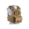 Taktická vesta Plate Carrier - TAN - GFC  Airsoft