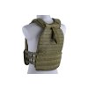 Taktická vesta Plate Carrier MOLLE/Laser-Cut - Olive Drab - GFC  Airsoft