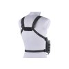 Taktická vesta Fast Chest Rig Black - GFC  Airsoft