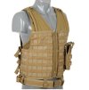Taktická vesta lehká MOLLE Coyote - ACM  Airsoft