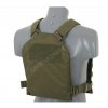 Taktická vesta Plate Carrier s pláty Olive - ACM  Airsoft