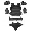 Taktická vesta Armor Suit - Black - ACM  Airsoft