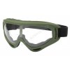Taktické brýle NV123 v.2 Olive/ Clear - ACM  airsoft