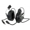 Ochranná sluchátka s mikrofonem na přilbu M32H Černá - Earmor  Army shop