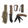 Sada nožů se svítilnou a karabinou - MFH  Army shop