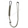 Pojistná šňůra Paracord Zelená - Mil-tec  Army shop