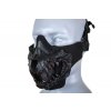 Taktická maska obličeje Glory s 3D tesáky (UPGRADE) - černá  Airsoft