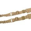 Takticky dvoubodovy popruh s bungee 20
