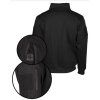 Mikina TACTICAL roláková 3/4 zip ČERNÁ