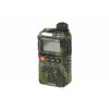 Manuální dvoukanálová rádiostanice Baofeng UV-3R+ (VHF / UHF) 2W - Camo - Baofeng  Army shop