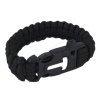 Náramek Paracord s křesadlem, nožem a píšťalkou  airsoft