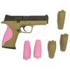 Airsoft pistole Big Bird TAN kov - WE  Airsoft