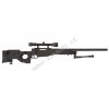 Airsoft Sniper L96D AW 338  (MB-08D BK) + optika a dvojnožka - Well  Airsoft