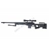 Airsoft Sniper L96 AWP(S) MA4402D Černá + optika a dvojnožka - WELL  Airsoft