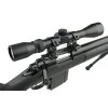 Airsoft sniper MB4405D + optika a dvojnožka - černá - WELL  Airsoft
