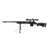 Airsoft sniper MB4405D + optika a dvojnožka - černá - WELL  Airsoft