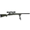 Airsoft Sniper M24 olivová SW-04  + optika +dvojnožka - Snow Wolf  Airsoft