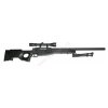 Airsoft sniper L96 (MB15DGE UPGRADE) Black + puškohled + dvojnožka - WELL  Airsoft