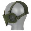 Ocelová maska v3 Olive - CS  Airsoft