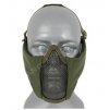 Ocelová maska v3 Olive - CS  Airsoft