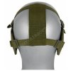 Maska ocelová v.2 přes uši Olive - ACM  Airsoft