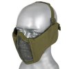 Maska ocelová v.2 přes uši Olive - ACM  Airsoft