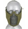 Maska ocelová v.2 přes uši Olive - ACM  Airsoft