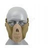 Maska na obličej SKULL Coyote - CS  Airsoft