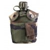 US polní láhev s obalem a pitítkem Woodland - Mil-tec  Army shop