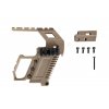 Taktický KIT GB-37 s RIS pro náhradní zásobník pro Glock 17/18/19 - TAN - Ultimate Tactical  Airsoft