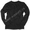 Tričko černé dlouhý rukáv - Mil-Tec  Maskáče