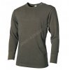 Triko BW dlouhý rukáv zateplené ZELENÉ - MFH  Maskáče