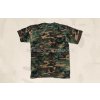 Tričko s krátkým rukávem Helikon - WOODLAND US  Maskáče