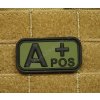 Nášivka krevní skupina A POS - MFH  Army shop