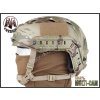 Replika balistické helmy FAST s montážemi - Multicam EMERSON  Army shop