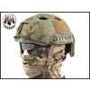 Replika balistické helmy s montážemi - ATACS-FG EMERSON  Army shop