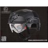 Replika helmy s montážemi EXF - Black - EMERSON  Army shop