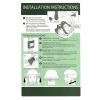 gear protection helmet parts usgi ops core ach ech irs improved retention system h nape helmet chin strap 6