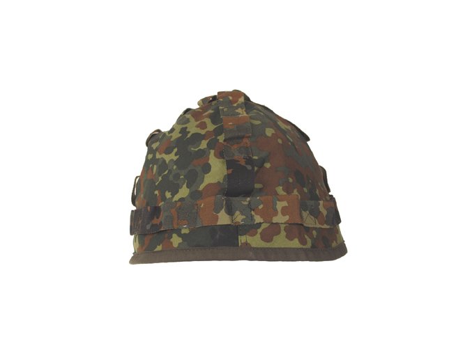 BW návlek na helmu Flecktarn