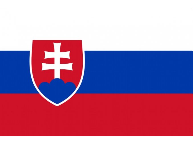 Vlajka Slovensko o velikosti 90 x 150 cm
