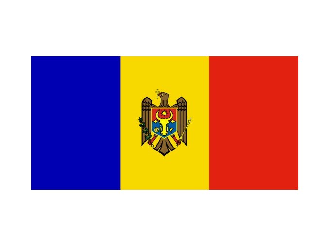 Vlajka Moldavska o velikosti 90 x 150 cm